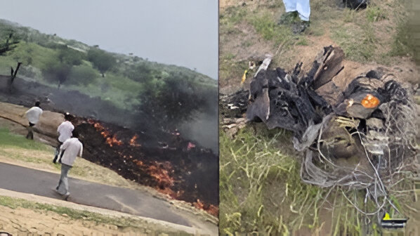 Indian Fighter Jet Crash